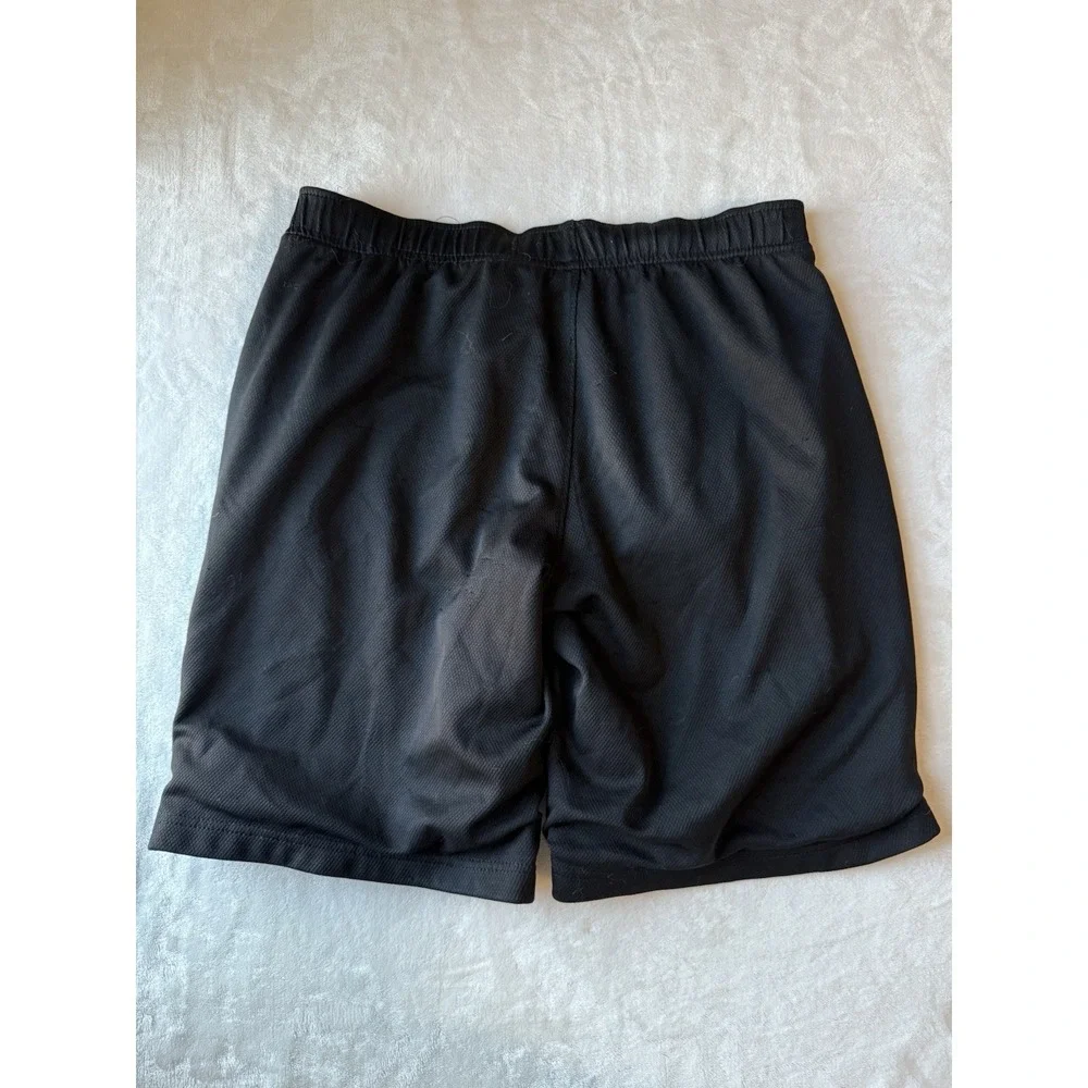 OLD NAVY Active Go-Dry Cool Mesh Boys Shorts XL 14/16 Black Front Pockets